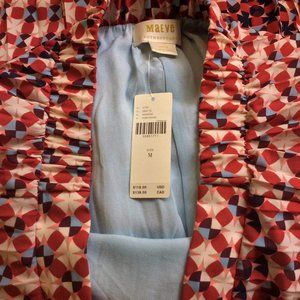 Anthropologie Pleated Maxi Skirt Size M